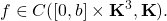 f \in C([0,b] \times \textbf{K}^3,\textbf{K}).