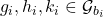 g_{i}, h_{i}, k_{i}\in \mathcal{G}_{b_{i}}